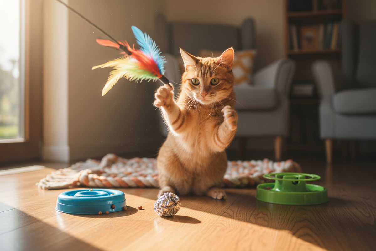 Best Interactive Toys for Cats That Get Bored Easily