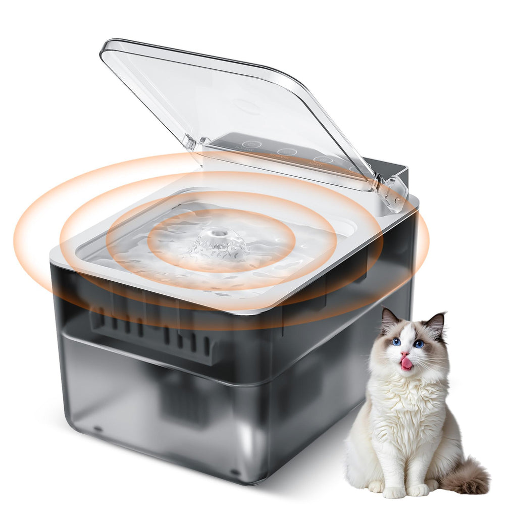 Stainless Steel Cat Water Fountain – product image 1