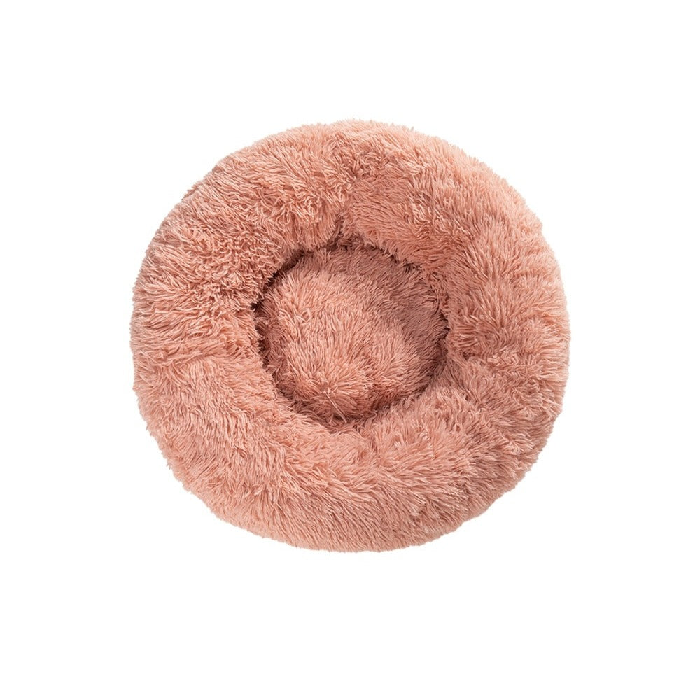 Mara Calming Donut Bed in Peach