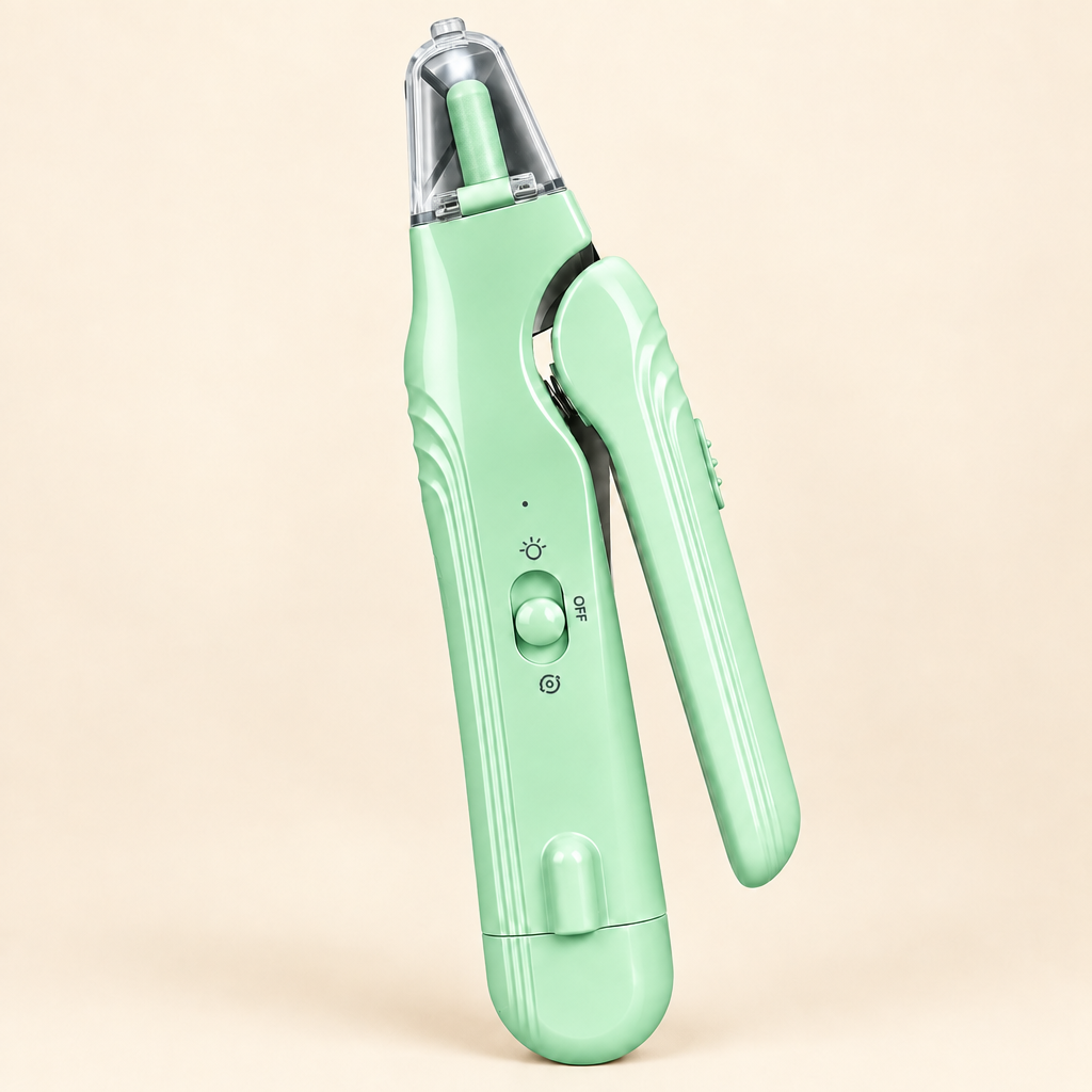 2-in-1 Pet Nail Grinder & Clipper in Green